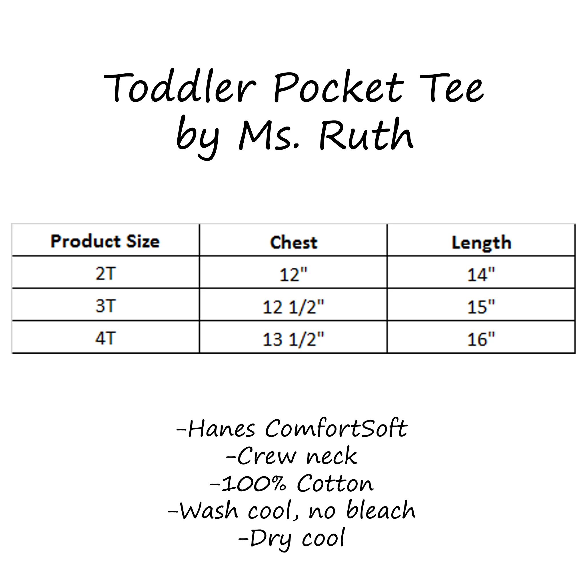 Toddler Pocket Tees Assorted Designs - Ms. Ruth - Image 3